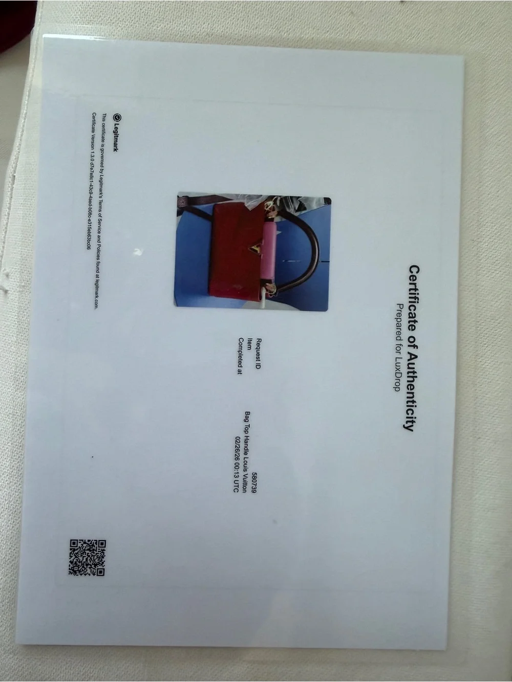 Louis Vuitton Red and Pink Capucines MM